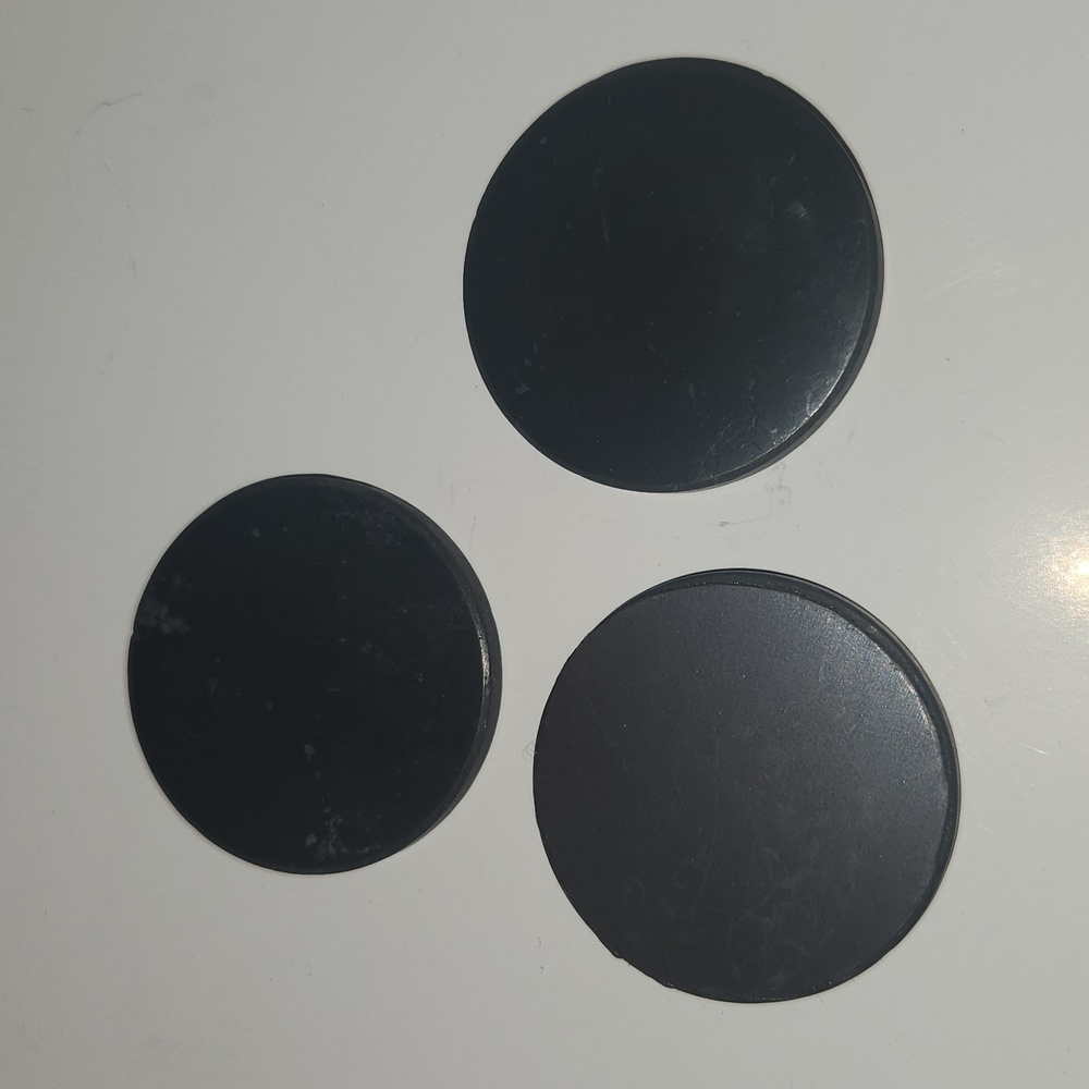 3 PACK Shungite Stone Magnet EMF Protection Perfect for Electronics, Appliances